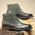 Vincent Merriweather | Brogue Wingtip Ankle Boots