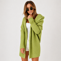 Cecilia Ramsay | Oversized Hooded Knit Cardigan