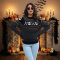 Bone Rattle | Pull de Halloween tête de mort pour femme
