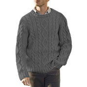 Frederick Hawkins | Cable Knit Crew Neck Jumper