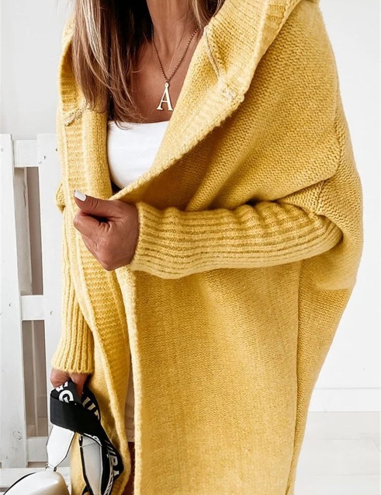 Cecilia Ramsay | Oversized Hooded Knit Cardigan