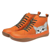 Beatrice Sutcliffe | Cat Print Ankle Boots