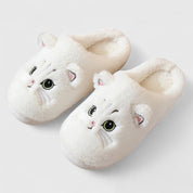 Bethan Oakley | Fluffy Black Cat Slippers