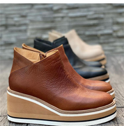 Madeline Rossi | Orthopedic Platform Ankle Boots For Women
