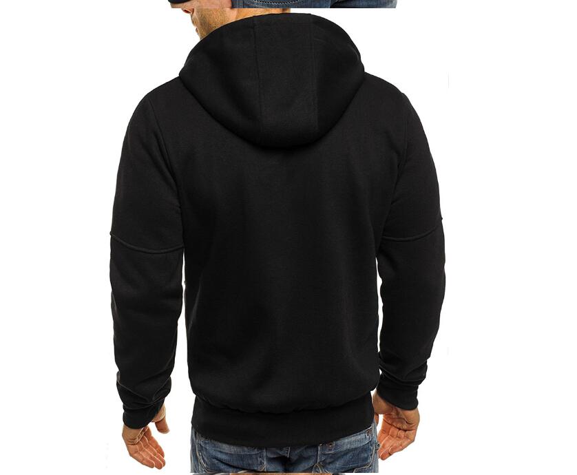 Edward Pritchard | Cotton Hoodie With Neon Zip Detail