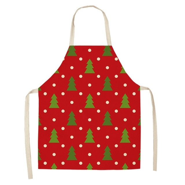 Tablier de Noël rouge à carreaux buffalo Merry Hearth pour femmes