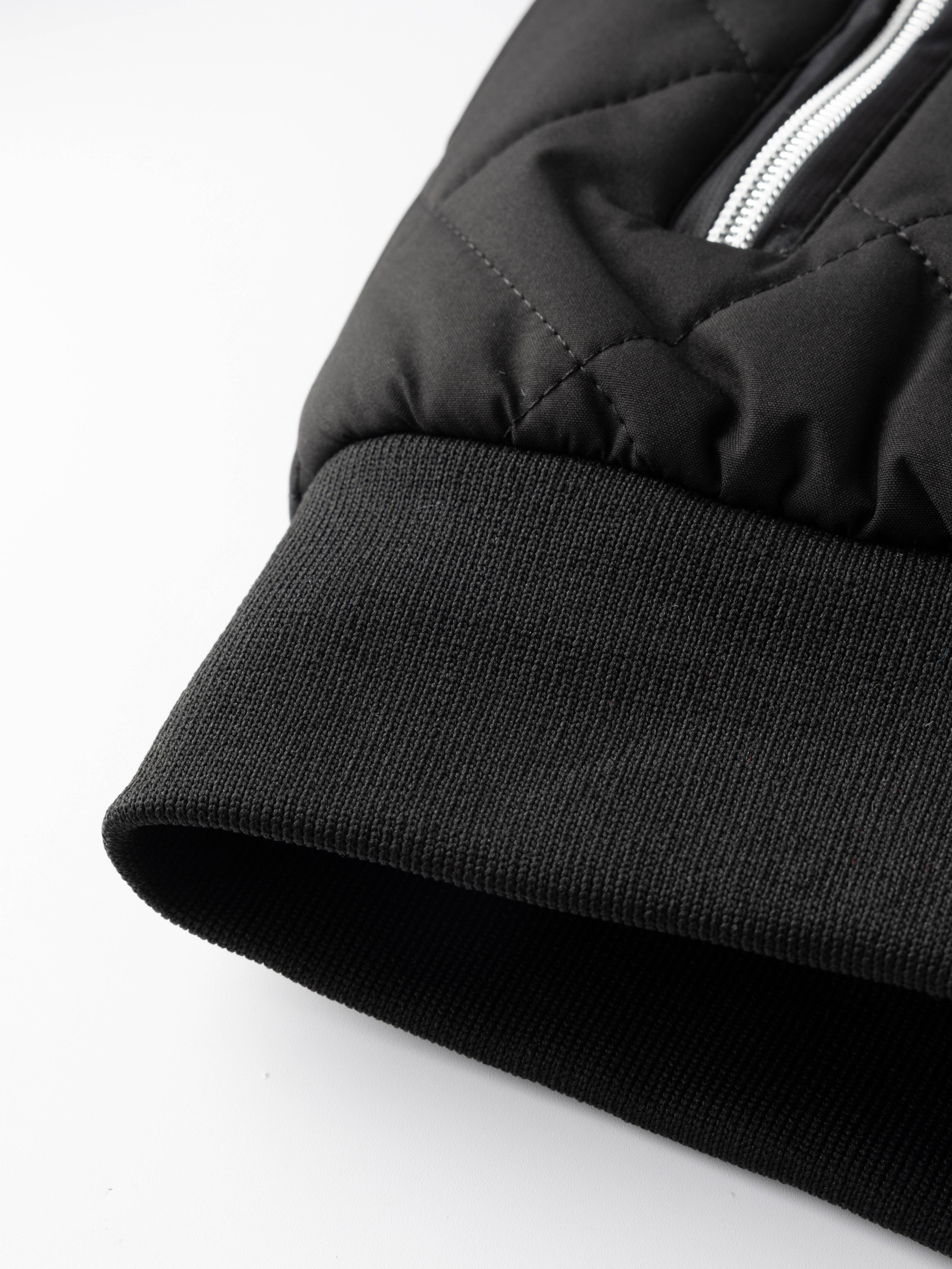 Reuben Walker | Quilted Bomber Jacket with Fleece Lining