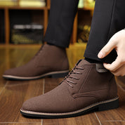 Douglas Kerridge | British Style High-Top Leather Boots