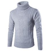 Malcolm Everly | Cable Knit Turtleneck Sweater