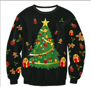 Jolly Knit | Pull de Noël patchwork multicolore pour femmes