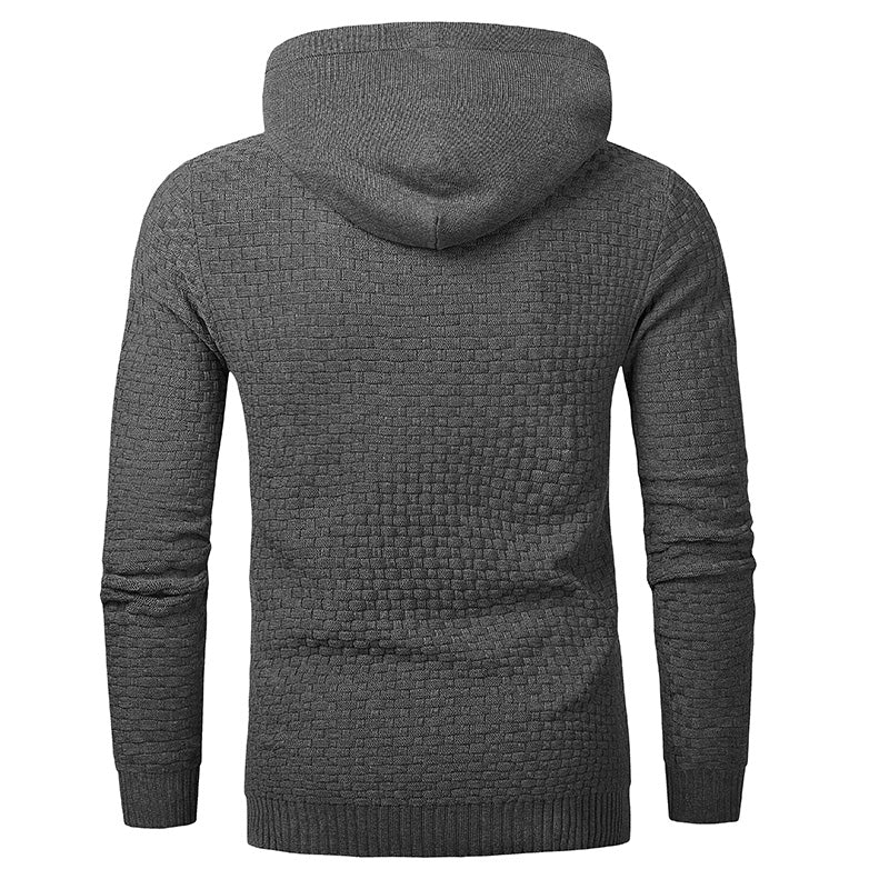 Rupert Sandford | Textured Knit Hoodie For Men