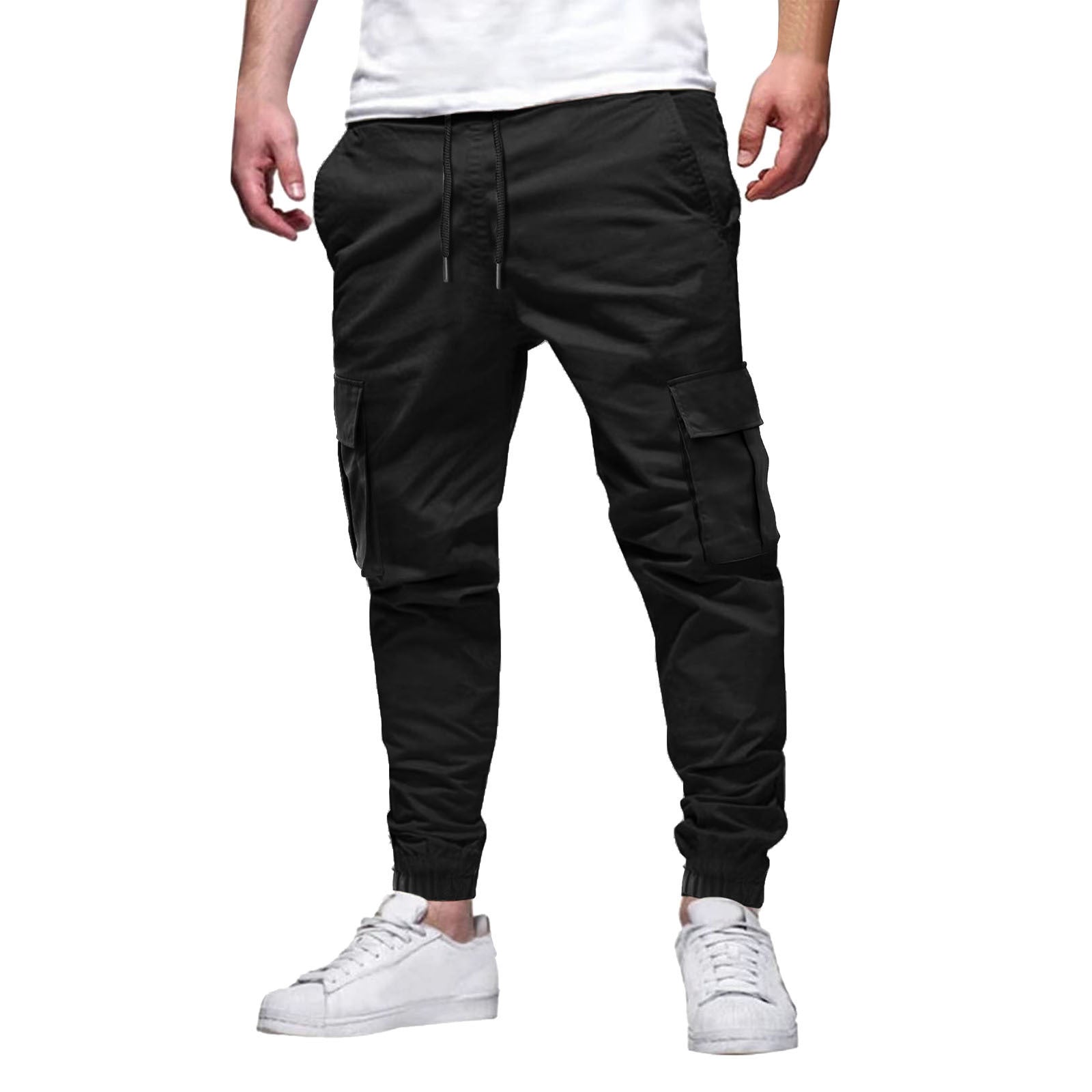 Edward Whitby | Bawełniane spodnie cargo typu jogger