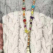 Martha Sheldon | Colour-Block Cable Knit Hoodie