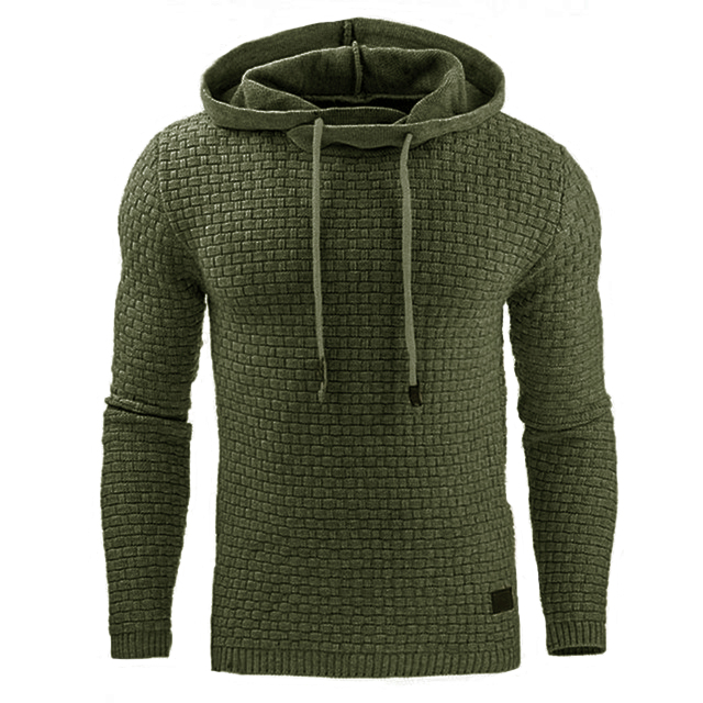Rupert Sandford | Textured Knit Hoodie For Men