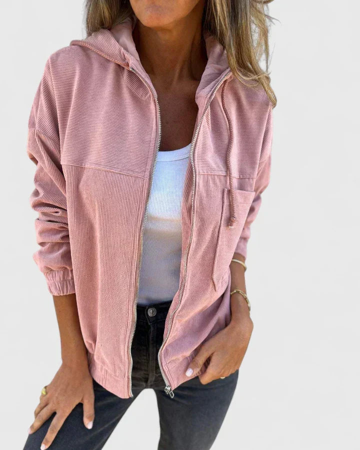 Bridget Hollis | Hooded Corduroy Jacket