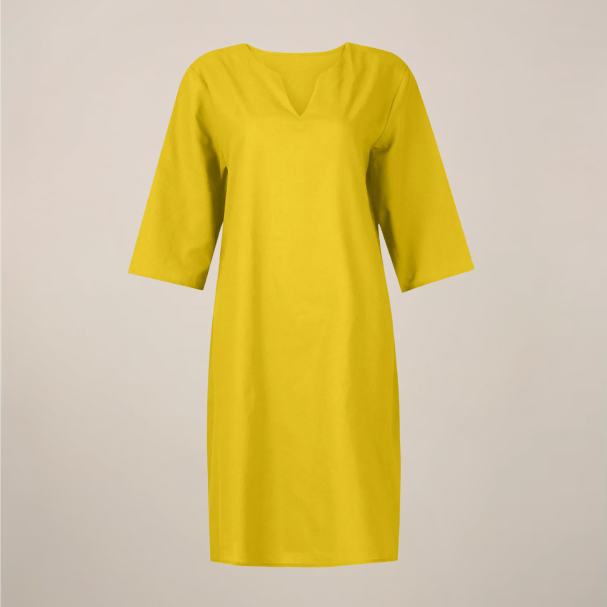 Celine Dufresne | V-Neck Shift Dress