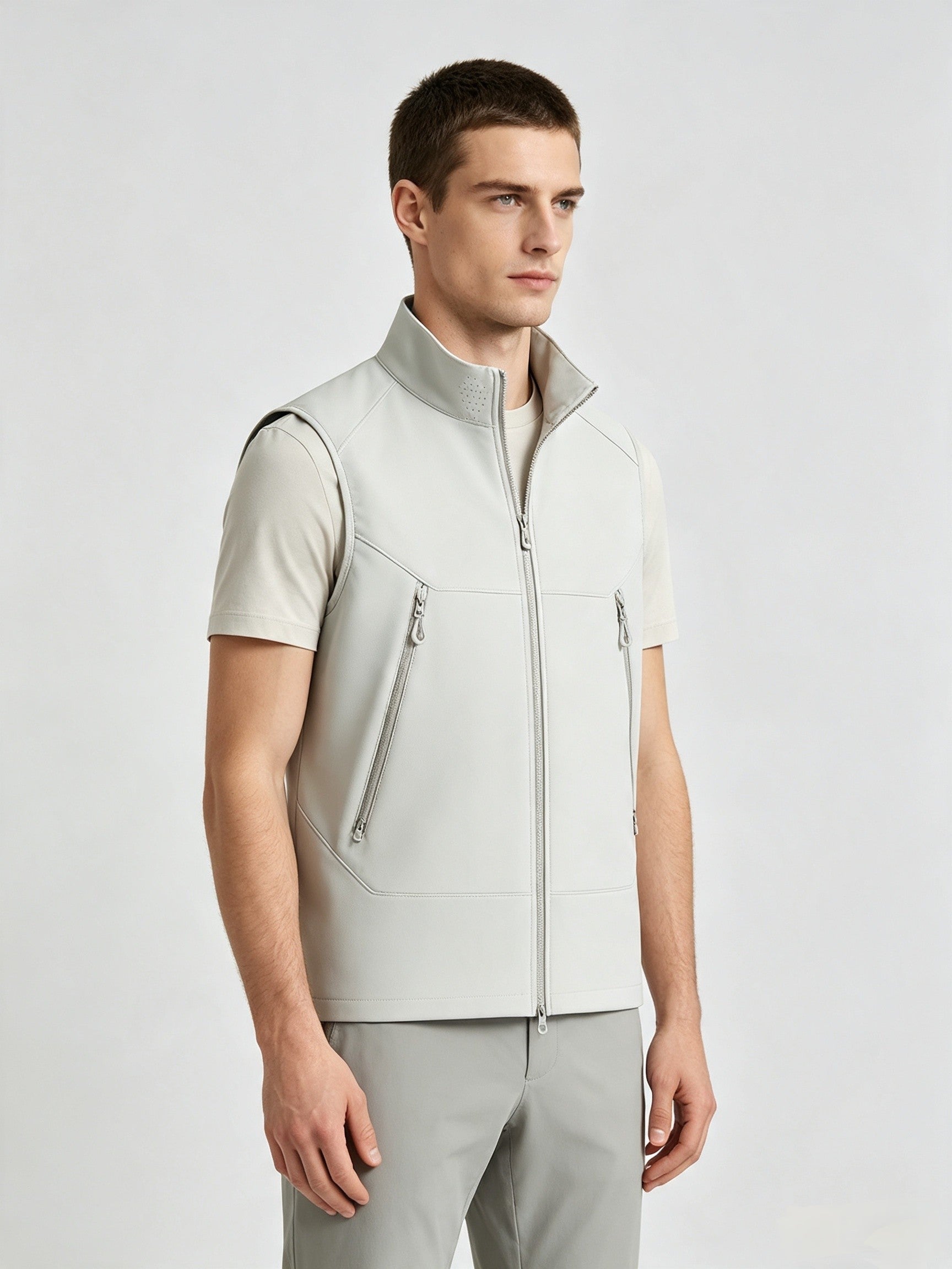 Imogen Hartwell | Softshell Gilet Wind Resistant Fleece-Lined Vest