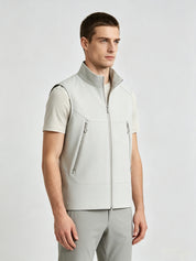 Imogen Hartwell | Softshell Gilet Wind Resistant Fleece-Lined Vest