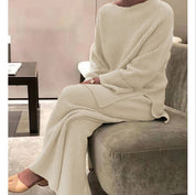 Georgina Hall | Ribbed Knit Two-Piece Lounge Set