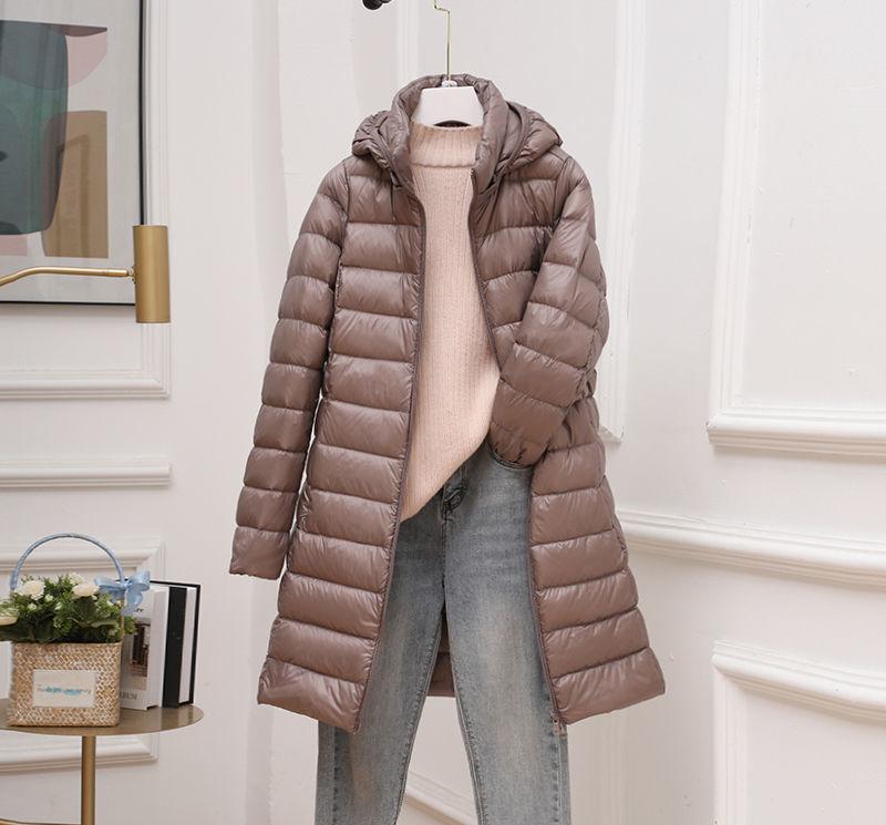 Phoebe Harrison | Veste matelassée à capuche mi-longue