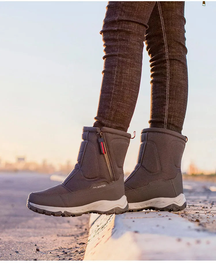 Georgina Wells | Mid-Height Snow Boot | Warm Winter Essential