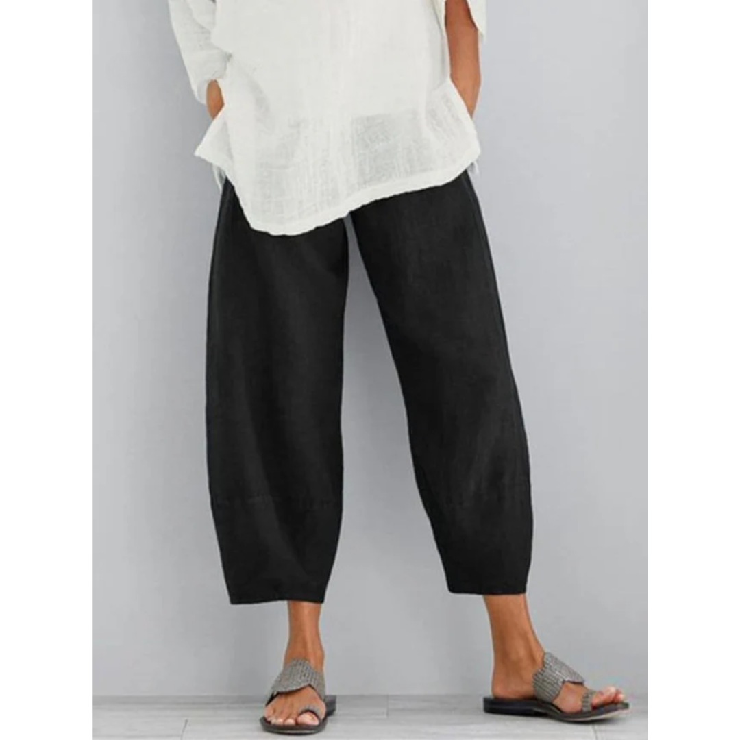 Colette Moreau | Relaxed Linen Trousers