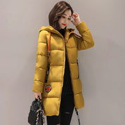 Amelia Brown | Hooded Quilted Puffer Coat