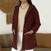Eleanor Scott | Hooded Corduroy Jacket