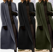 Beatrice Wood | Long Wool Blend Coat