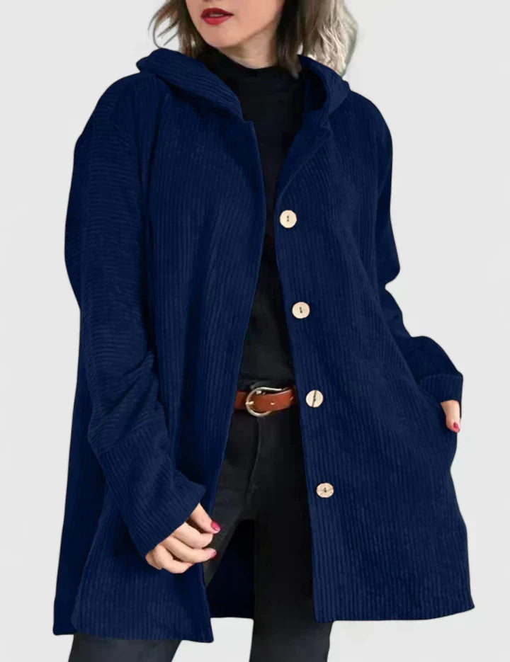 Marigold Fenton | Corduroy Hooded Jacket