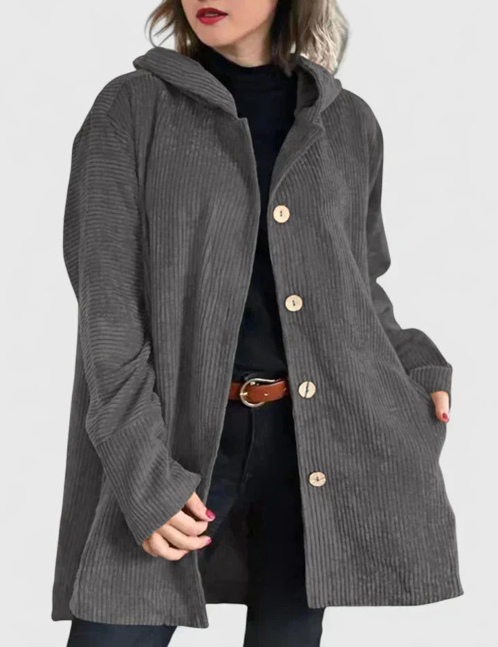 Marigold Fenton | Corduroy Hooded Jacket