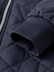 Reuben Walker | Quilted Bomber Jacket with Fleece Lining