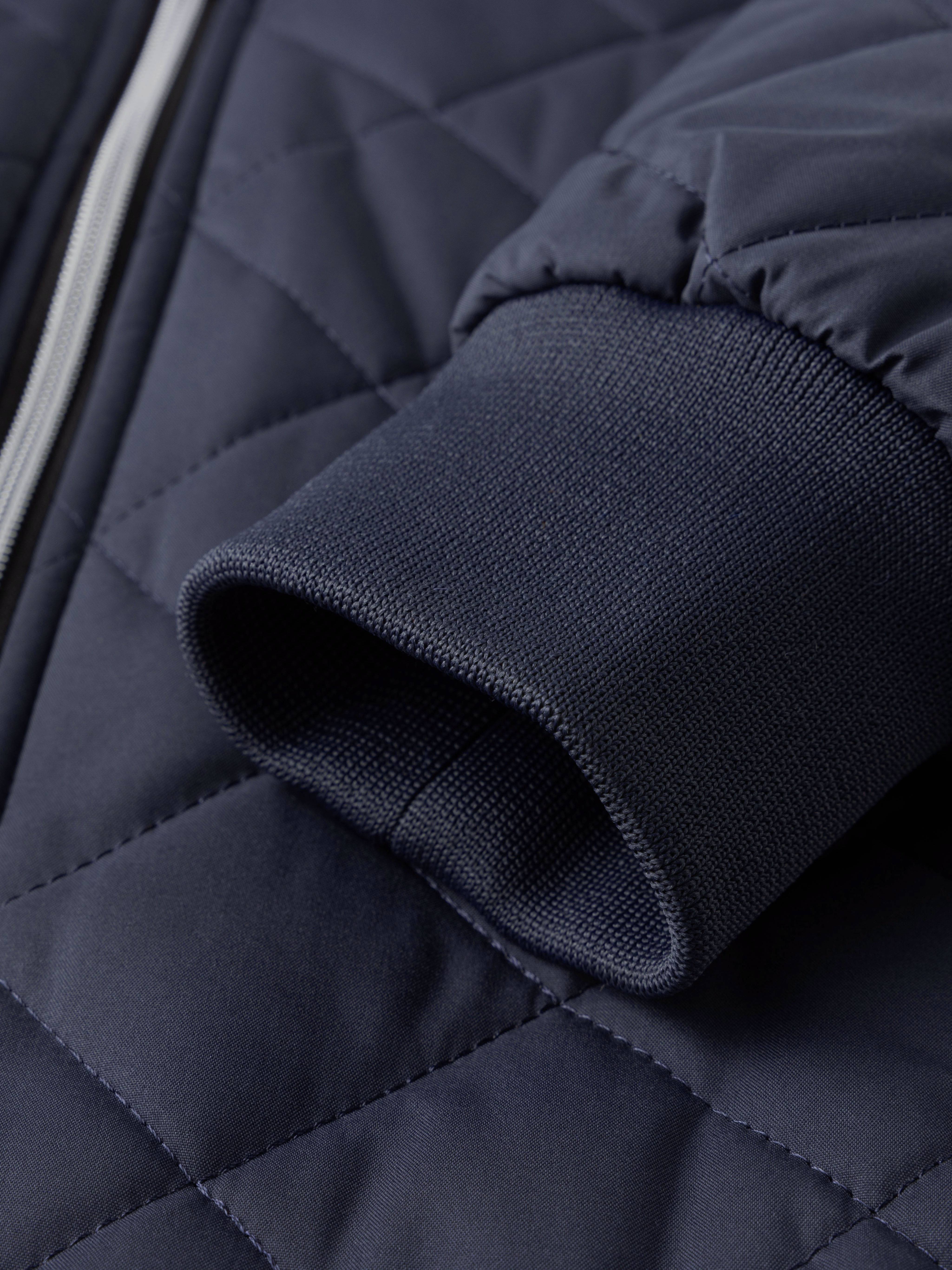 Reuben Walker | Quilted Bomber Jacket with Fleece Lining