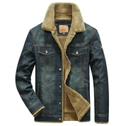James Walker | Veste en jean doublée sherpa