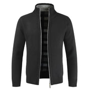 Clive Bannister | Fleece-Lined Zip Sweater With Stand Collar