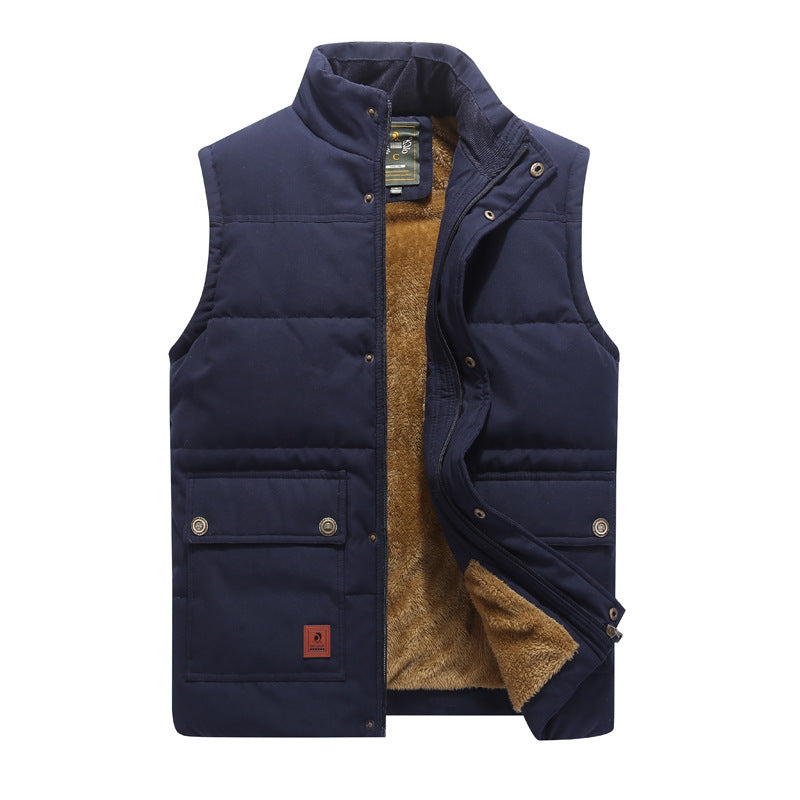 George Whitmore | Fleece-Lined Quilted Vest