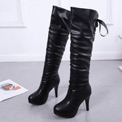 Verity Smith | Bottes à talons aiguilles, au-dessus du genou