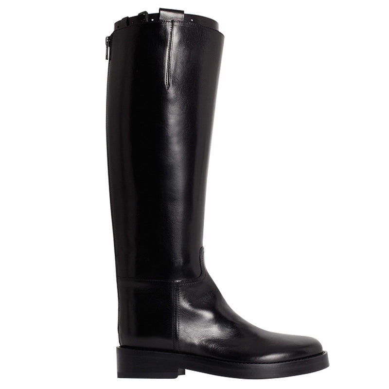 Tabitha Lewis | Bottes montantes en cuir à lacets