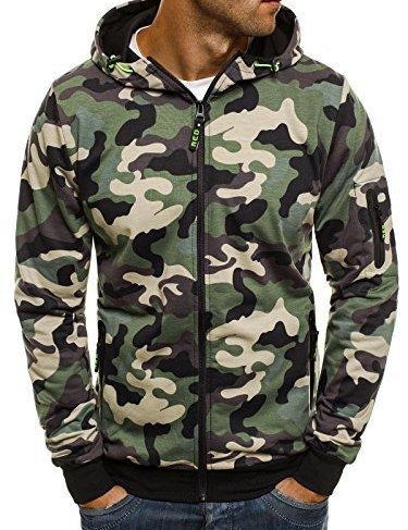 Callum Rutherford | Camouflage Hoodie For Men