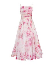 Arabella Turner | Floral Print Midi Swing Dress