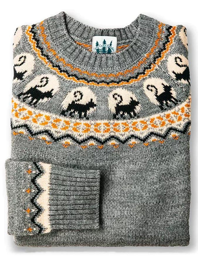Sylvia Ashdown | Apple Fair Isle Knit Sweater