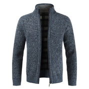 Clive Bannister | Fleece-Lined Zip Sweater With Stand Collar