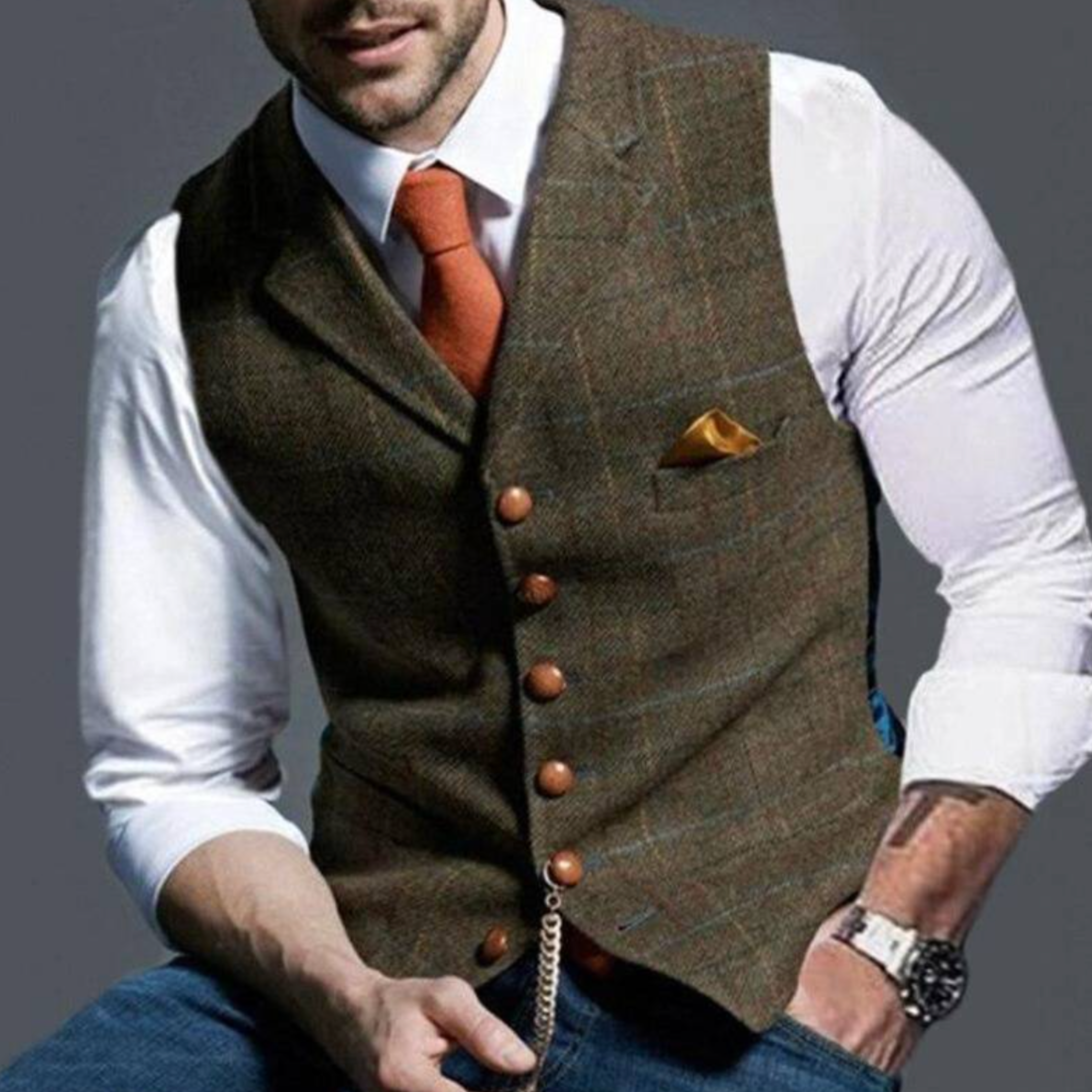 Oliver Beaumont | Heritage Tailored Waistcoat