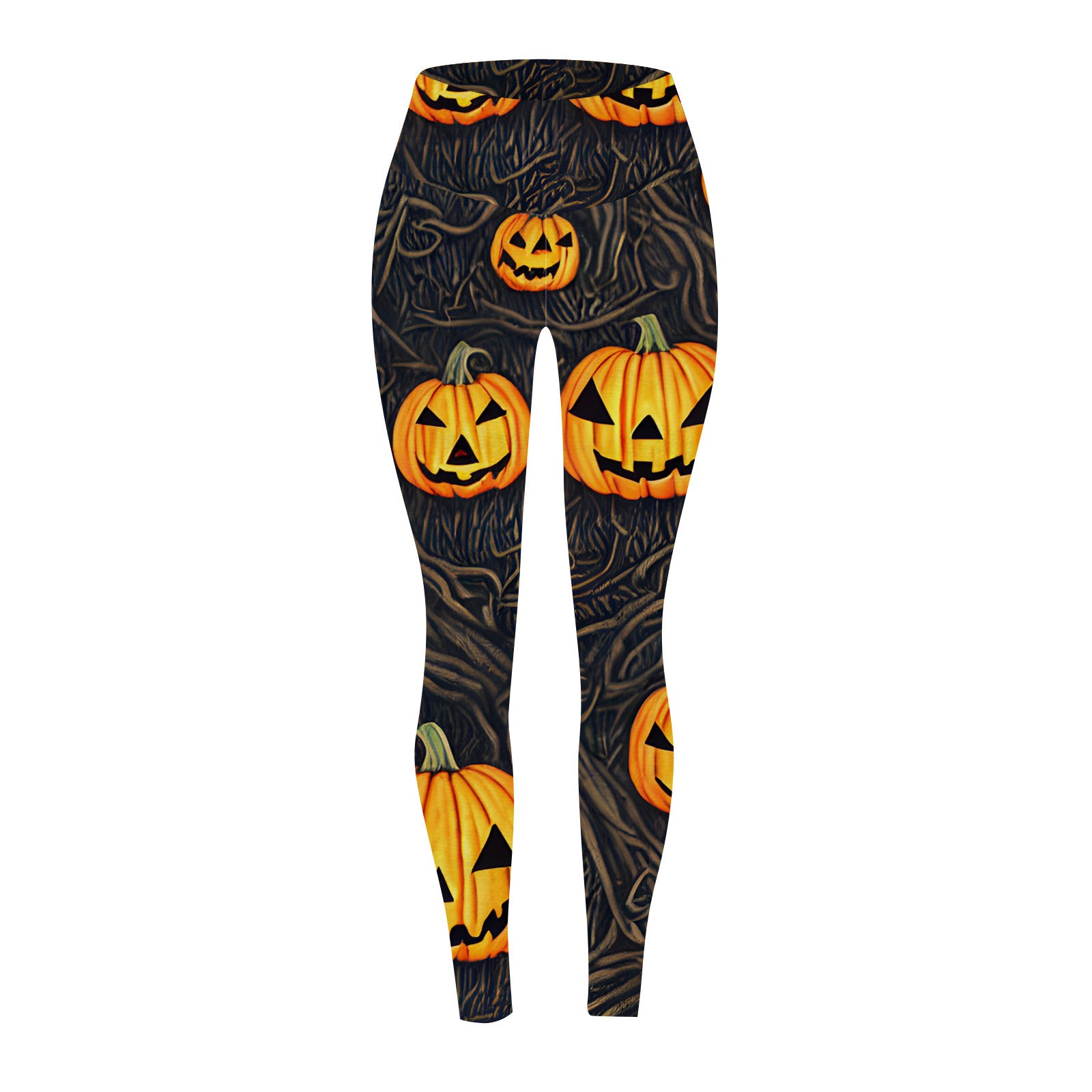 Pumpkin Prowl | Pumpkin Halloween Leggings For Women