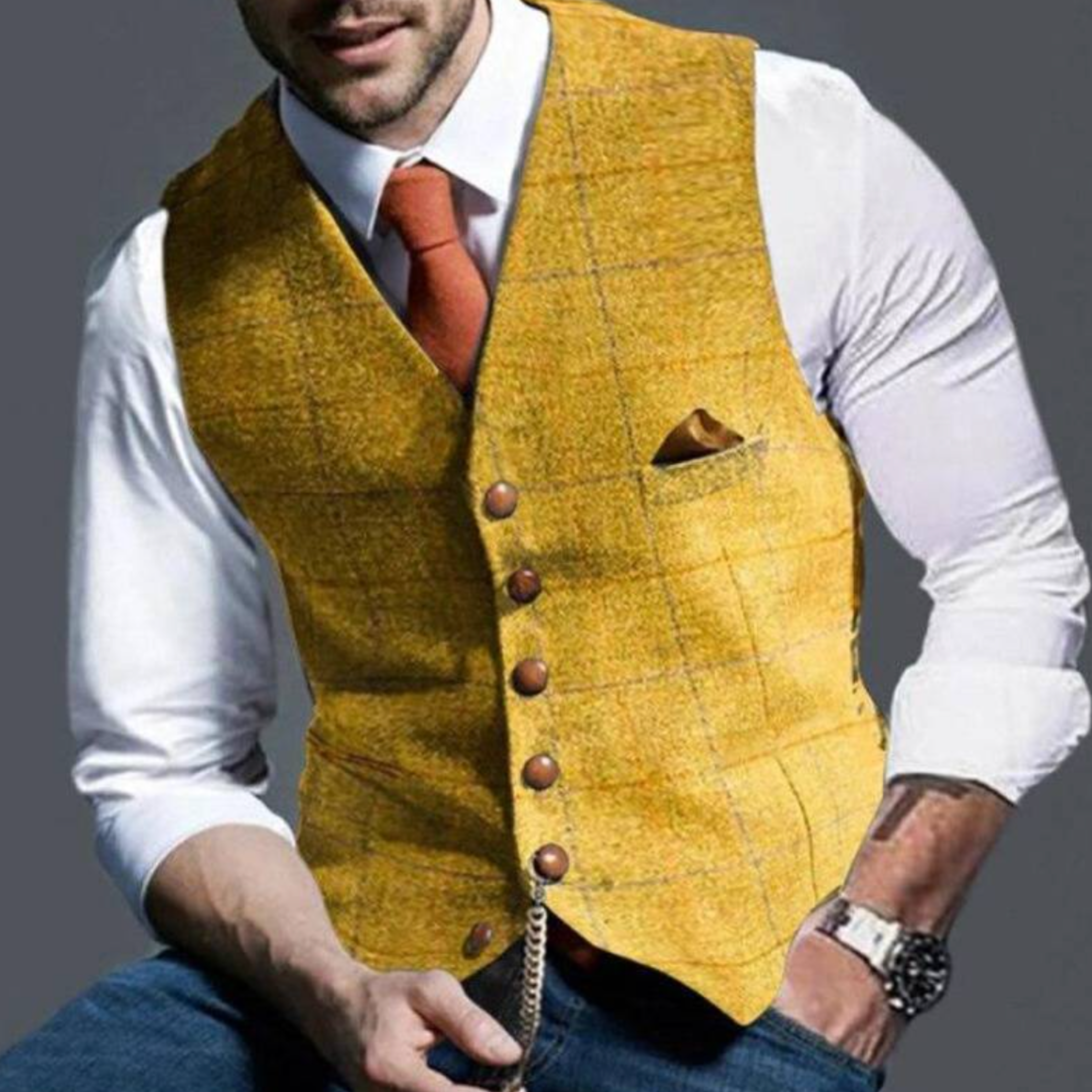 Oliver Beaumont | Heritage Tailored Waistcoat
