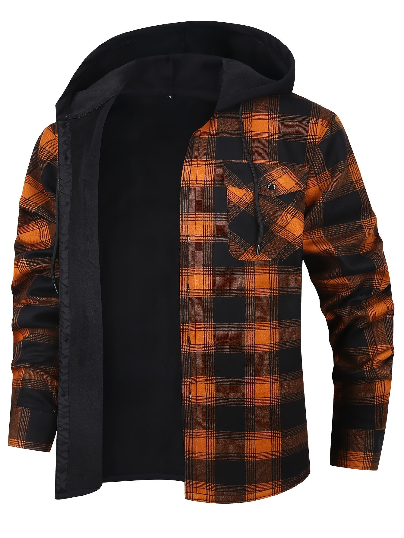 Joseph Braithwaite | Hooded Check Shirt Jacket