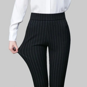 Charlotte Sinclair | Tailored Pinstripe Trousers