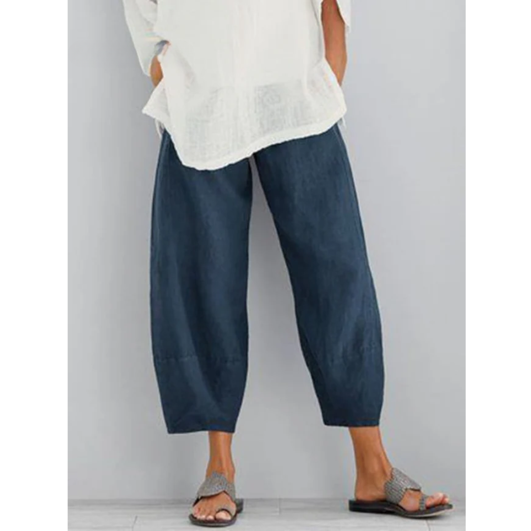 Colette Moreau | Relaxed Linen Trousers