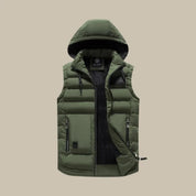 Oscar Hunt | Padded Hooded Bodywarmer