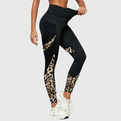 Lara Whitfield | High-Waisted Leopard Print Leggings With Pocket